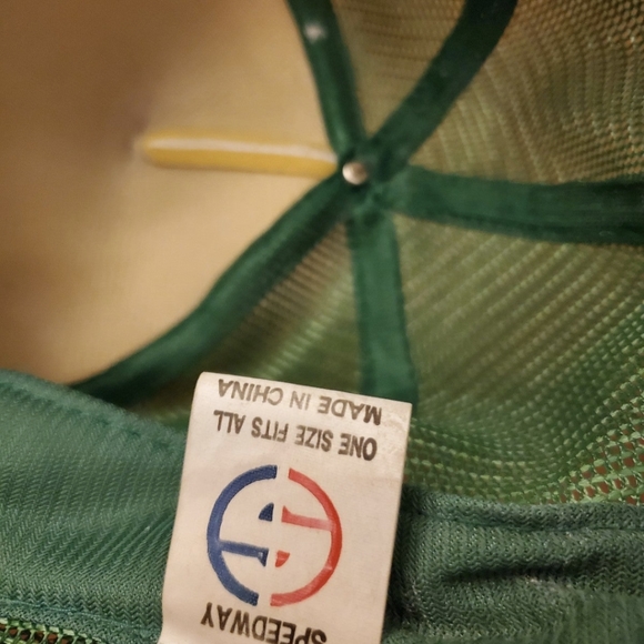 Vintage Fitzgeralds Casino Hotel Las Vegas Reno Green Snapback Trucker Hat Cap - Picture 4 of 4